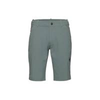 【Mammut 長毛象官方直營】Hiking V Shorts Men 防曬彈性健行短褲 地層灰藍 男款 #1023-01150