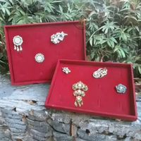 Tempat Display Perhiasan Nampan Bros dan Pin, Tempat Penyimpanan dan Pajangan Bros dan Pin 30 x 40 H