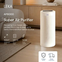 LEKA - AP8000 Super Air Purifier - HEPA13 UV-C Ion Negatif 1 Unit AP8000