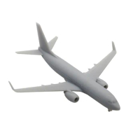 2PCS 1/2000 1/700 1/400 1/350 Scale Model Boeing 737-800 Air Bus Simulation Airliner Static Resin Accessory Collection Display