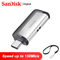 SanDisk USB Stick Type C OTG Flash Memory USB Pendrive 64GB Usb Flash Drive 32GB U 128GB Key Usb 16G