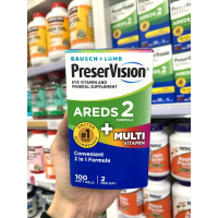 美國博士倫 PreserVision護眼維生素(年齡相關二代配方) 加强配方 100粒軟膠囊