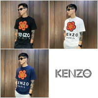 美國百分百【全新真品】KENZO 高田賢三 T恤 櫻花 上衣 短袖 T-shirt logo 短T 三色 CC80