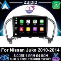 2din Android 10.1 Car Radio Multimedia Video Player GPS Navigation For Nissan Juke YF15 2010-2014 Head Unit 2din no dvd Carplay
