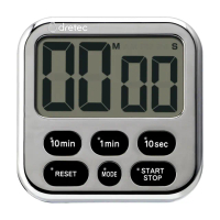 【DRETEC】日本 Dretec Shabon6 大螢幕時鐘烹飪料理計時器(料理計時器 T-634)