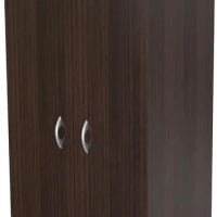 4-Door Armoire Wardrobe Wooden Wardrobe Storage Cabinet Espresso Freight Free Cabinet/ Closet Ready for Assembly Open Closets