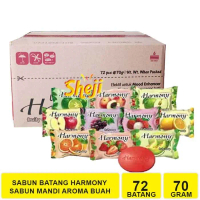 1 Dus Isi 72 Sabun Batang Harmony 70 Gram