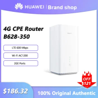 Unlocked HUAWEI 4G WiFI Router B628-350 LTE Up To 600Mbps 2.4G 5G AC1200 Wireless Network Signal Repeater With Sim Card Slot