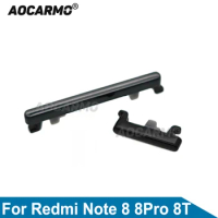 Aocarmo For Redmi Note 8T 8 Pro 8pro Note8 Power ON /OFF Volume Buttons Side Key Replacement Parts