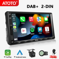 ATOTO F7 XE 7" 2Din Car Stereo Receiver with DAB+ Plus Bluetooth GPS Wireless CarPlay Android Auto Car Touch Screen Radio 2 Din