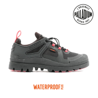 【Palladium】PAMPA OX L+ CAGE WP+快穿輕量低筒防水靴-女-黑(98846-008)