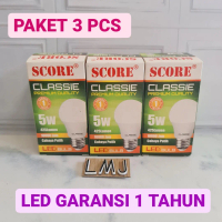 LAMPU LED 5 WATT GARANSI 1 TAHUN LAMPU 5 WATT PAKET GARANSI 1 TAHUN