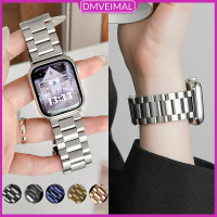 สายนาฬิกาเหล็กกล้าไร้สนิม for Apple Watch Series 11 10 9 8 7 6 5 4 SE 3 2 Iwatch Ultra 3 2 49mm 46 4