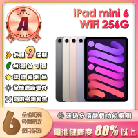 【Apple】A級福利品 iPad mini 6 2021(8.3吋/WiFi/256G)