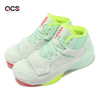 Nike 籃球鞋 Jordan Zion 2 GS 大童鞋 女鞋 湖水綠 胖虎 運動鞋 氣墊 緩震 中筒 DV0992-367