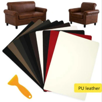 20*28CM Self Adhesive PU Leather Patches Diy Stickers Faux Synthetic Stick-on Leather Fabric for Sofa Repair Patch Stick