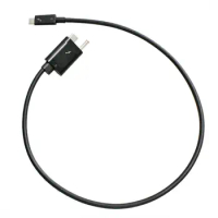 Used 2ft/0.6m USB-C TYPE C cable For HP Thunderbolt 3 cable:Custom End(AC+USB Type-C USB Type-C) 843011-001