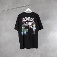 Kaos ADLV SKATE SPRAY BEAR BLACK TSHIRT 100% ORIGINAL Size 2