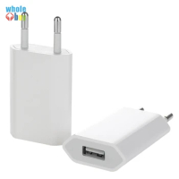 EU Plug AC Travel Wall Charging Charger Power Adapter for Apple IPhone 5 5S SE 5C 6 6s 7 8 Plus X XR XS Max Charger 50pcs/lot