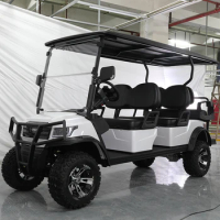 E918-4+2 hunting cart Hot Sale Cheap Seater Sightseeing Scooter Club Car Electric Golf Cart