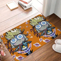 keroro Non-slip Doormat Dororo-Bubble-Attack Living Room Bedroom Mat Outdoor Carpet Flannel Pattern Decor