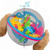 (免運)3D魔幻智力球立體迷宮299關軌道走珠玩具兒童禮物YYJ