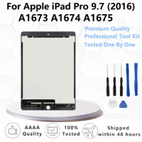 New Display For iPad Pro 9.7 LCD Display For iPad Pro A1673 A1674 A1675 2016 LCD Touch Screen Digitizer Tablet Parts