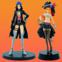 16-19CM Anime One Piece DXF Film RED Nico Robin Figure Great Route Vol2 Collection For Kids Children Birthday Gifts Model