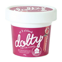日本【Dolty】杯裝冰淇淋香氛凝膠-桃子優格