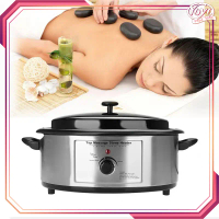 6 Liter Hot Stone Heater Alat Pemanas Batu Massage Hot Stone Massage Spa Teraphy Batu Panas