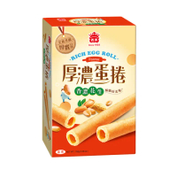 【義美】厚濃蛋捲152g(花生 蛋捲 厚蛋捲)