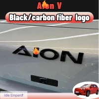 Aion v Car Badge Sticker Car Decoration Gogo Black / Carbon Fiber Car Decoration Waterproof Seamless