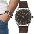 TISSOT 天梭 Heritage 1938 復刻機械腕錶 T1424641606200