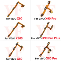 For VIVO X100 X Note X50 X60 X70 X80 X90 Pro Plus Pro+ 90S Power Volume ON OFF Button Side Key Flex Cable Repair Parts
