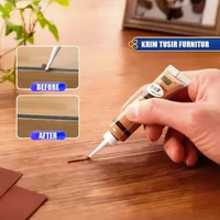 OEM SK-C1434 Dempul Tusir Krim Cat Pewarna Pinggiran / Pasta Pengisi Nat Resin Penambal Furnitur Per