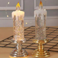 Christmas Candle Lights Unique LED Electronic Candle Light Attractive Flameless Candles Light
