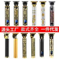 Electric hair clipper T9, electric hair trimmer for bald heads. Electric hair clipper Battery operat