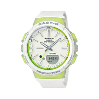 【CASIO 卡西歐】Step Tracker 系列 女錶 計步功能 雙LED燈(BGS-100-7A2)
