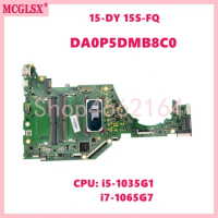DA0P5DMB8C0 With CPU:i5-1035G1 i7-1065G7 Mainboard For HP Pavilion TPN-Q222 15-DY 15S-FQ Laptop Motherboard 100% Tested OK