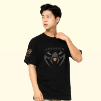 T shirt Role Player Assasin Kaos Bahan Distro Cotton Combed 30 s Mobilelegends Hitam Crew Neck Santa
