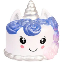 Jumbo Galaxy Unicorn Cake Squishy Simulation Sweet Scented Soft Squeeze Toys Decompression Slow Rising Fun Gift Toy for Children