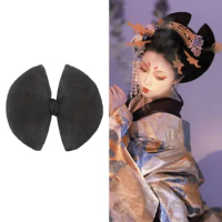 Oiran Kimono Cosplay Hair Accessories For Post-Brain Black Butterfly Headgear Tang Dynasty Headwear 