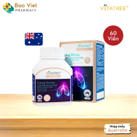 Viên uống bổ phổi Vitatree Lung Detox hộp 60 viên