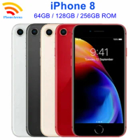 Original iPhone 8 iPhone8 64GB/128GB/256GB Unlocked 4G 4.7' Retina IPS LCD With Fingerprint True Tone