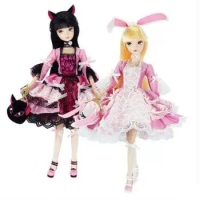 Kurhn Dolls For Girls Fashion Classic Toys For Children Kids Birthday Gifts Girls Toys Lolita Rabbit #6037
