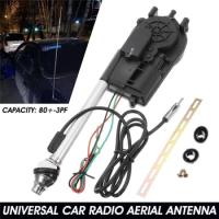 1PC Universal Retractable Antenna Car Aerial Antenna Electric Radio Carro 12V FM/AM Automatic Aerial Retractable Antenna Replace