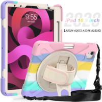 Multicolor Anti-fall Tablet iPad Case For iPad Air4 10.9" 2020 Case Shockproof Rugged Duty Tablet Case For iPad Air 4th Gen Case