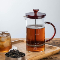手工玻璃咖啡壺家用泡茶過濾器咖啡手沖法壓壺沖茶過濾壺冷萃壺