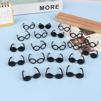 20Pcs Retro Metal Round Doll Glasses Frame Lensless Miniature Eyewear Great Collection Cool Eyeglasses For Blythe Doll Accessori