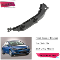 ZUK Front Bumper Bracket Side Spacer Support Holder For HONDA Used For CIVIC FD1 FD2 2006-2011 Not Available For Type R Model